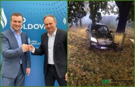 FOTO // Un deputat PRO Moldova s-a izbit cu Mercedes-ul într-un copac. Ce a arătat testul Drager